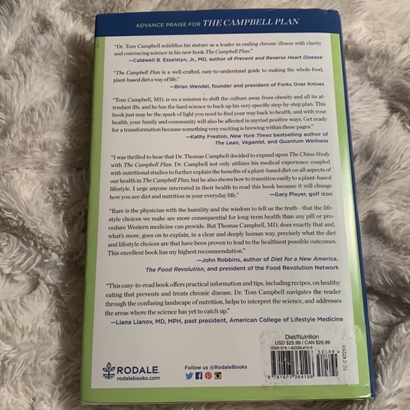 ☄️2/$15☄️China study campbell plan - Picture 2 of 10